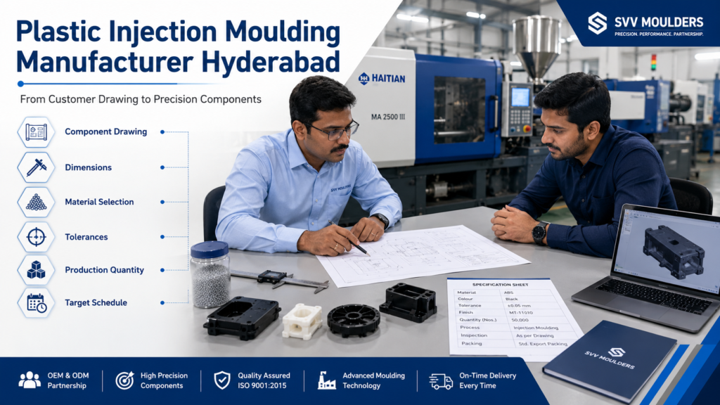 Plastic Injection Moulding Manufacturer Hyderabad: