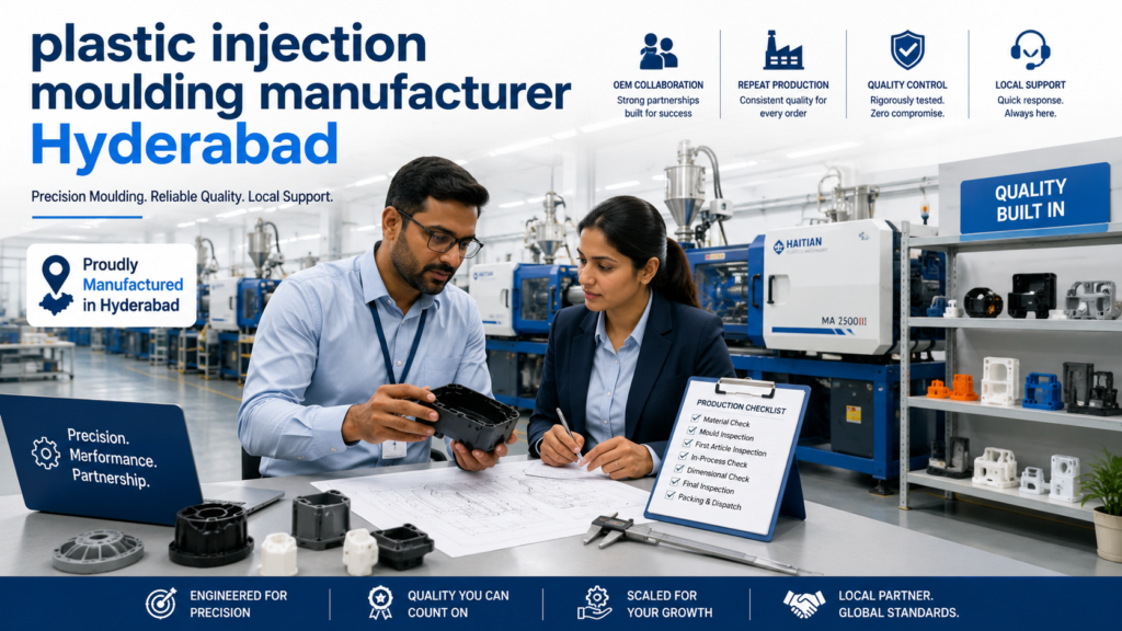 plastic injection moulding manufacturer Hyderabad